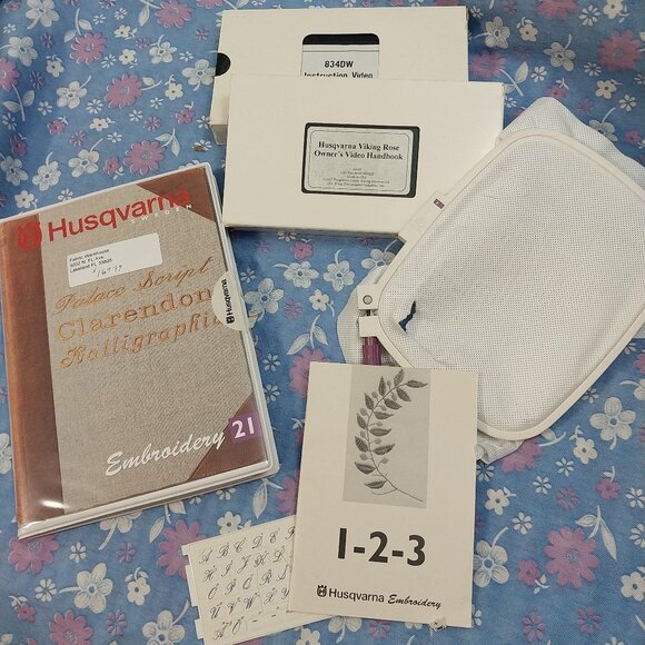 Husqvarna Other - 3172-- Husqvarna 834 DW Instructional Video Tapes and Manual